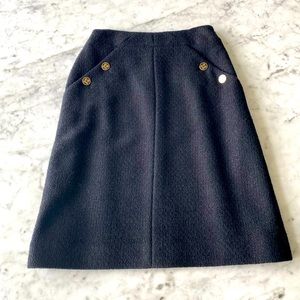 CHANEL High Waist Skirt Size 34
